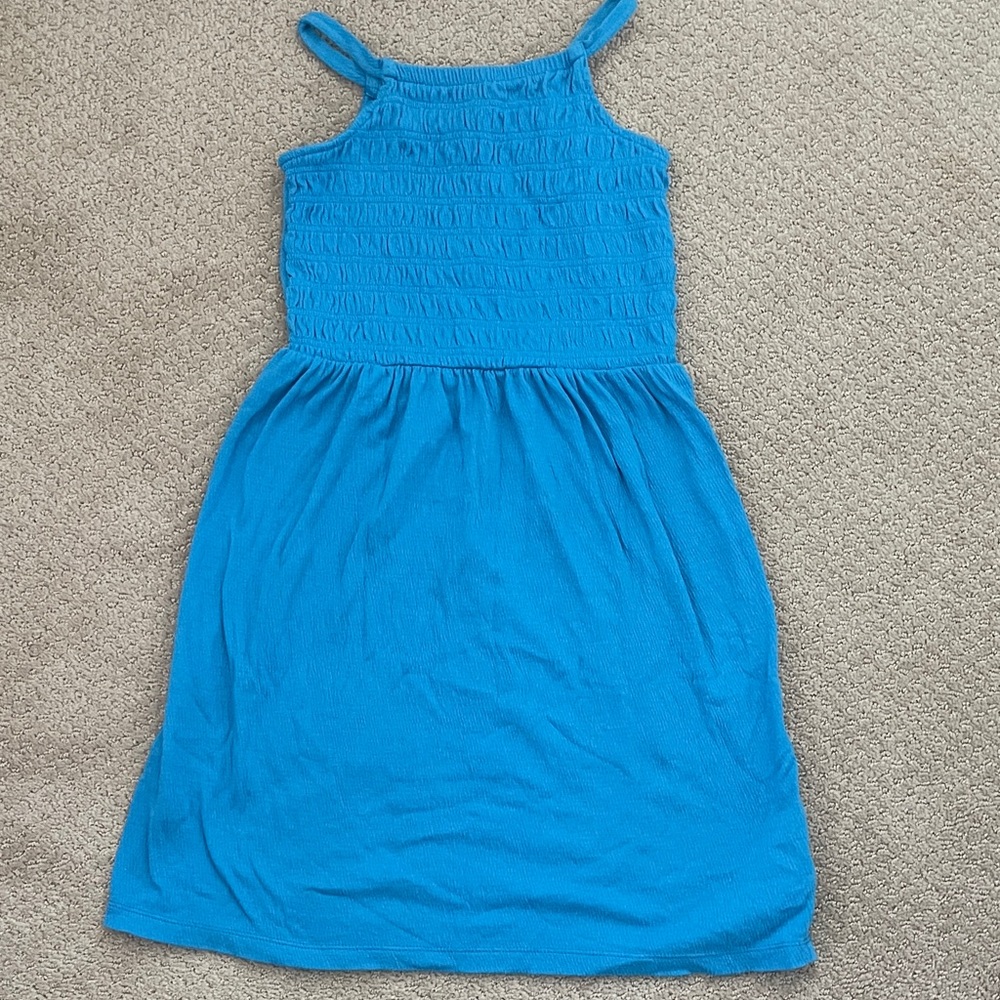 Carter’s Blue Dress with Smocking (size 6/6x)